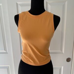 Moa Moa Vibrant Orange Tank Top